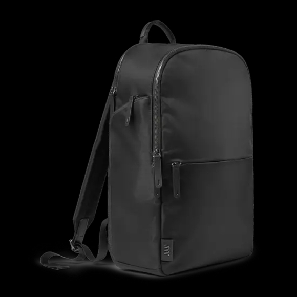 Sleek Black Men's Backpack by July - Picture 3 of 8